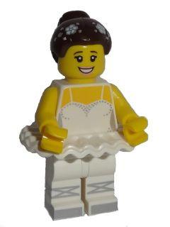 LEGO Minifigure-Ballerina-Collectible Minifigures / Series 15-COL15-10-Creative Brick Builders